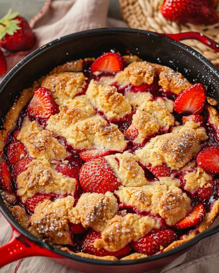 Strawberry Cobbler