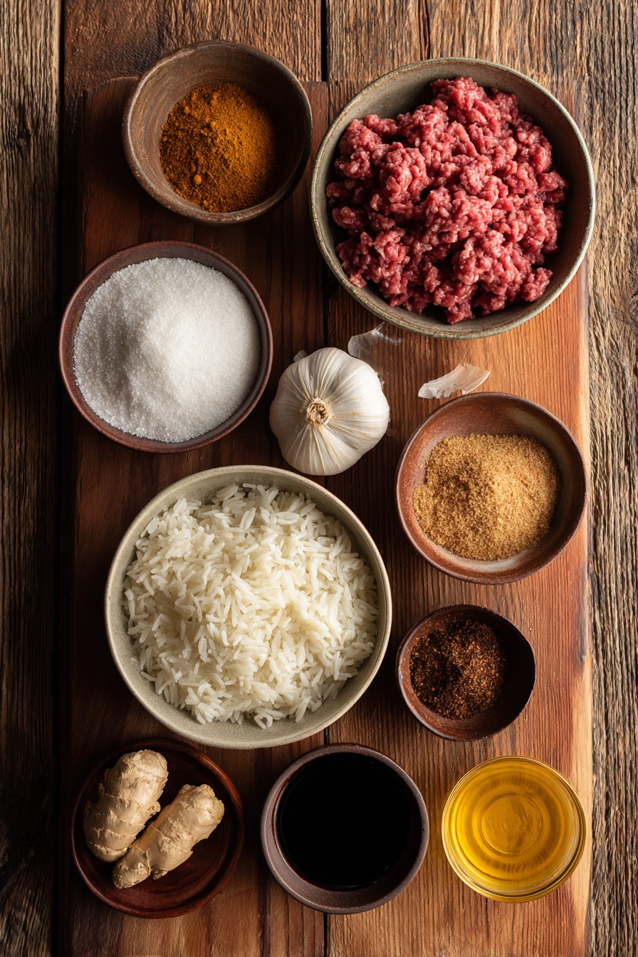 Ground Beef Bulgogi Ingredients
