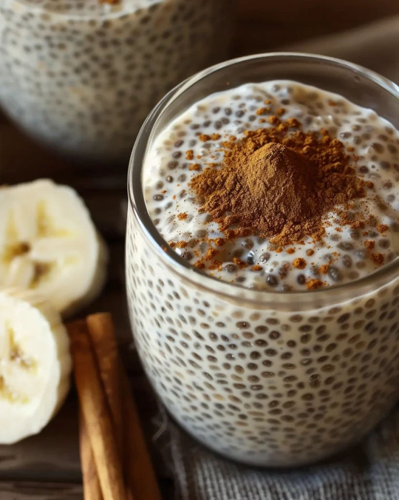 Vanilla Chia Pudding with Cinnamon