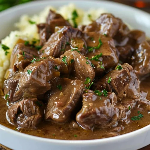 Crockpot Beef Tips