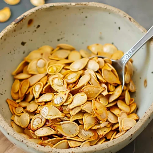 Roasted Winter Squash Seeds