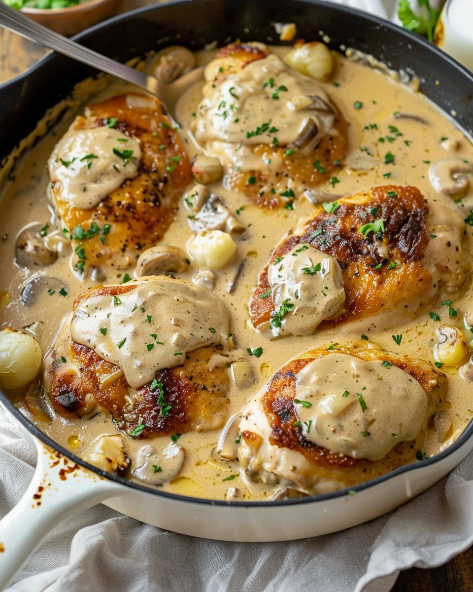 Creamy Garlic Chicken