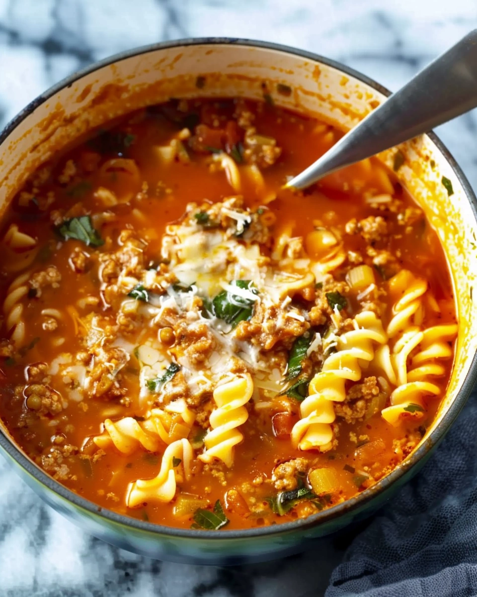 Lasagna Soup