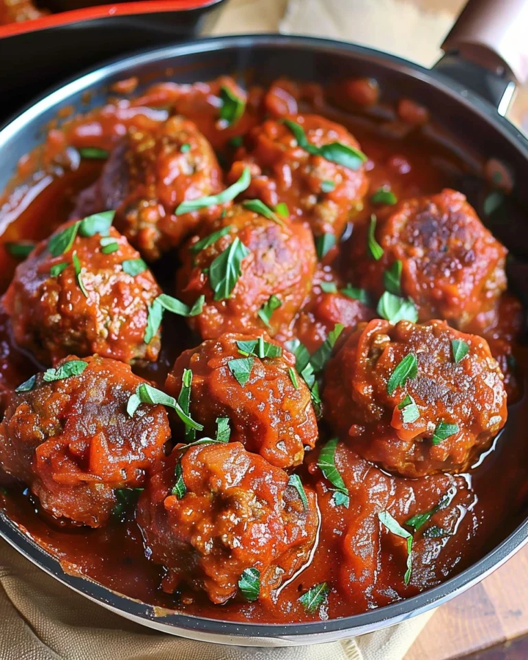 Meatballs in Tomato Sauce