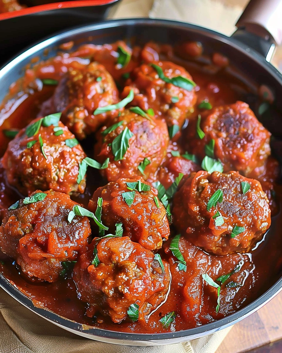 Meatballs in Tomato Sauce