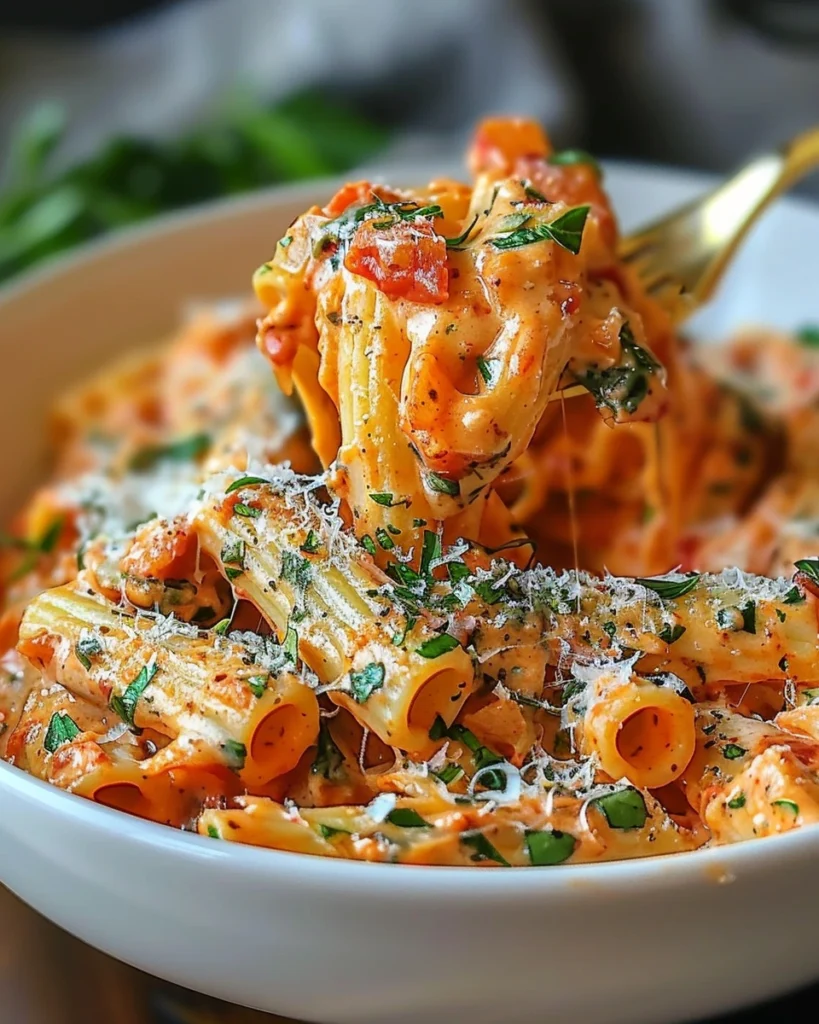 Creamy Tomato Garlic Pasta