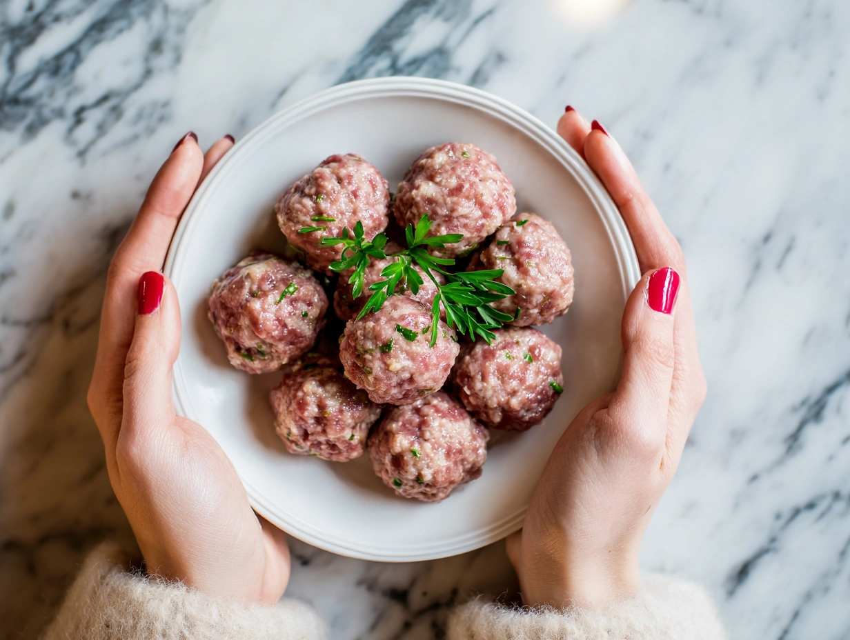 Meatballs in Tomato Sauce Process