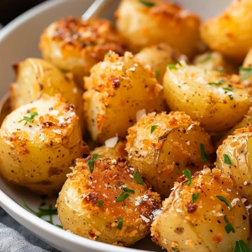 Parmesan Crusted Potatoes