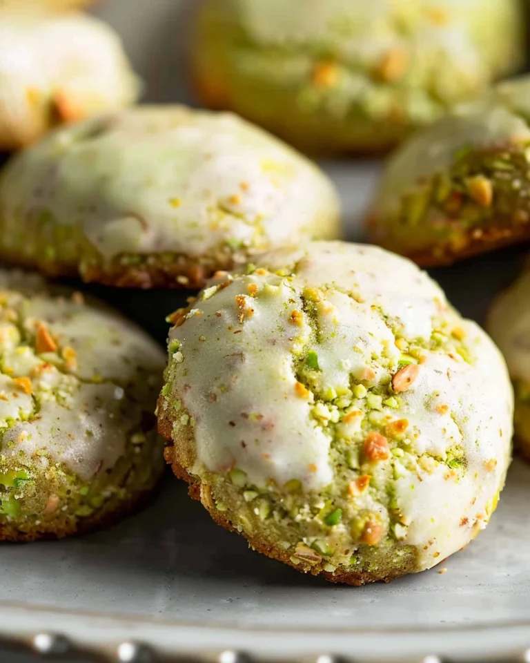Pistachio Drop Cookies