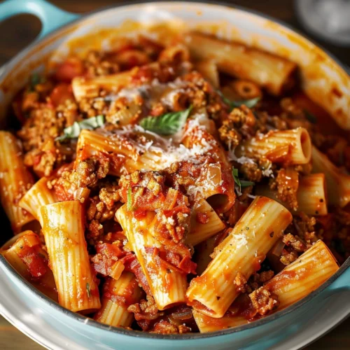 Rigatoni Bolognese