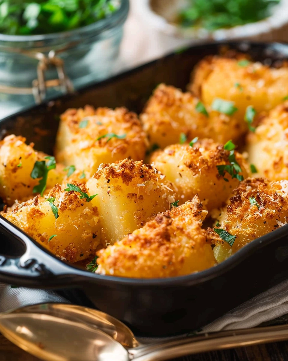 Parmesan Crusted Potatoes