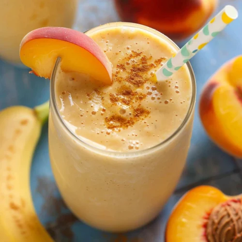 Banana Peach Smoothie