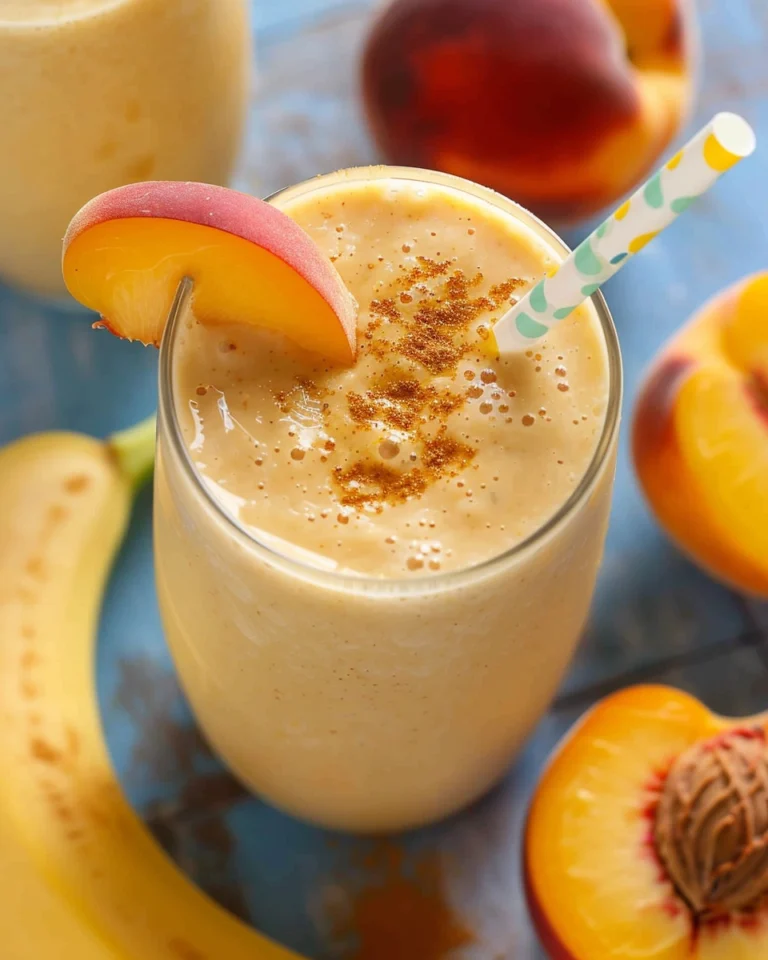 Banana Peach Smoothie