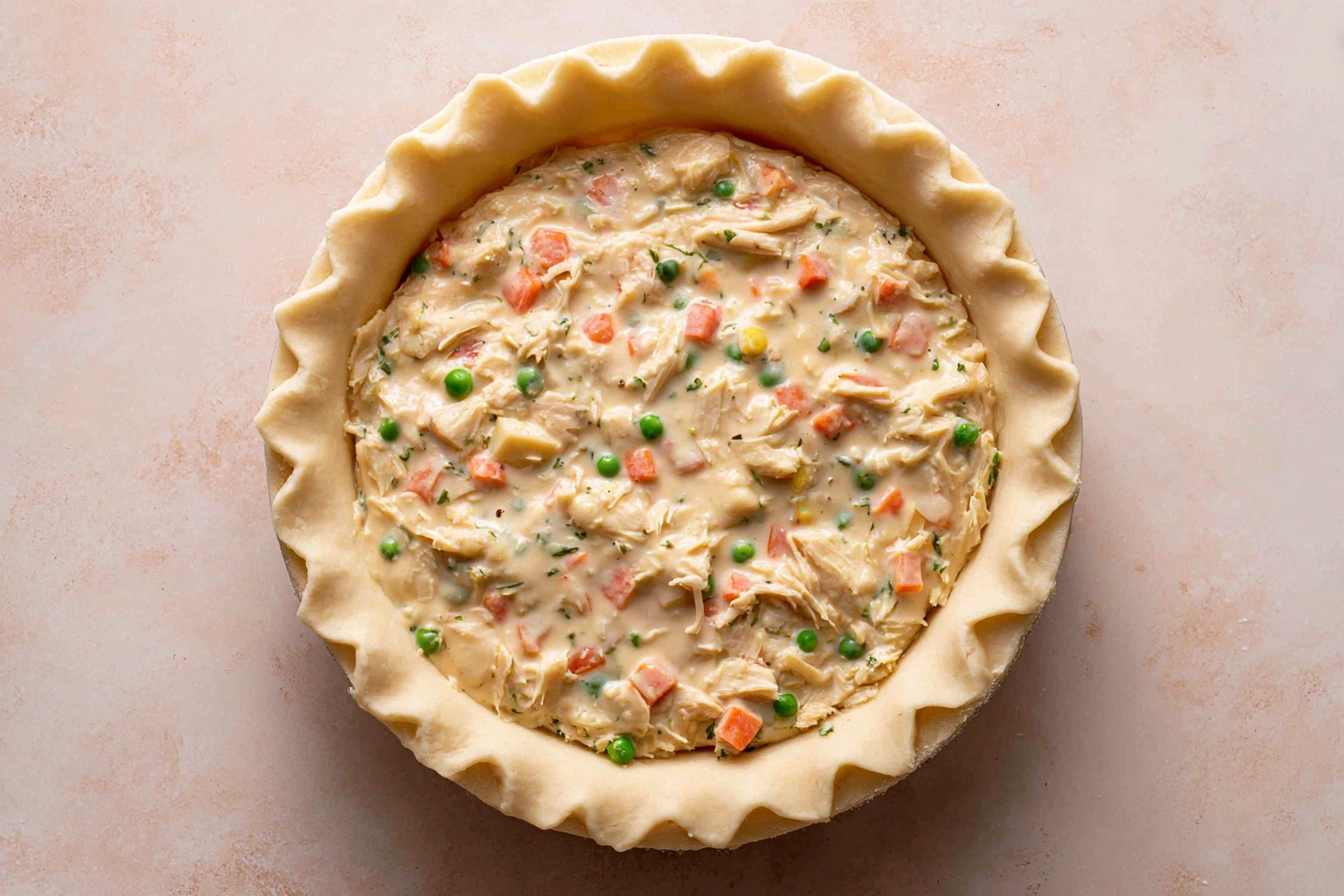 Chicken Pot Pie Process