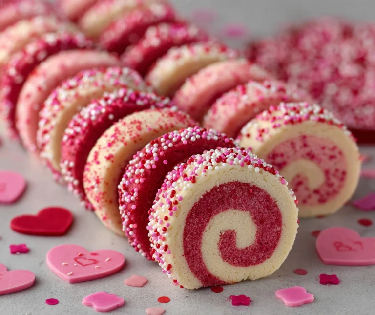 Pink Swirl Cookies