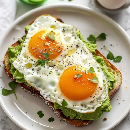 Healthy Green Spring Breakfast