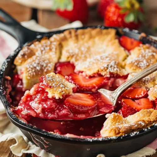 Strawberry Cobbler
