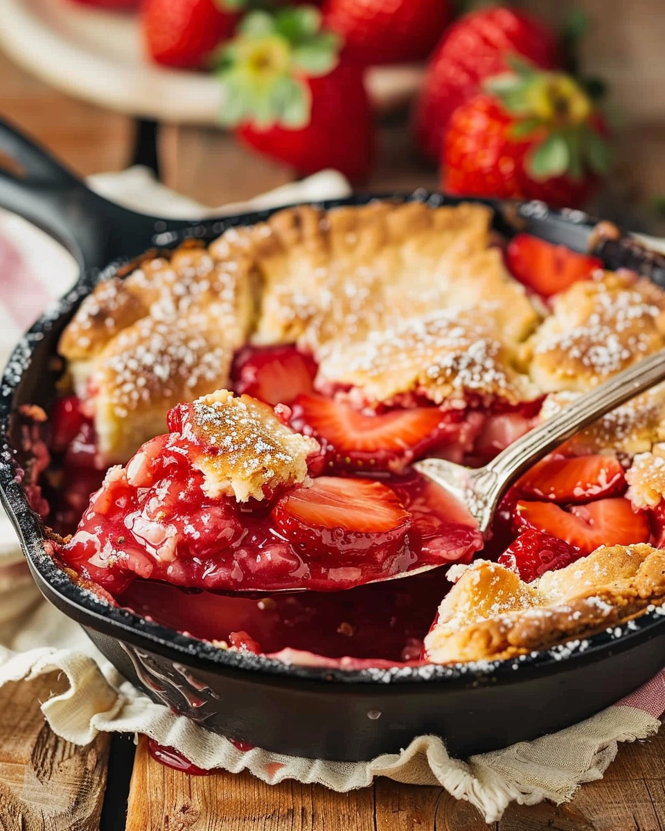 Strawberry Cobbler