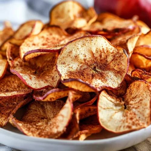 Air Fryer Cinnamon Apple Chips