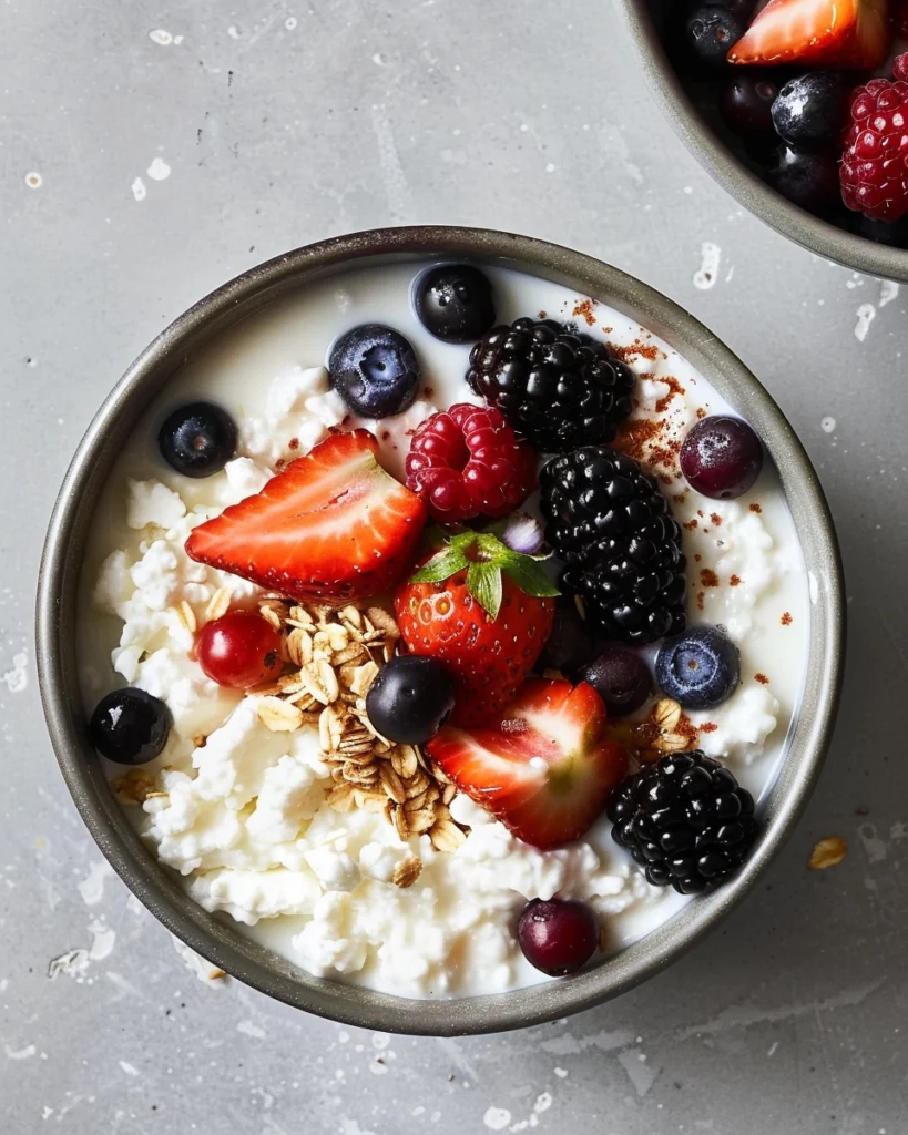 Cottage Cheese Breakfast Bowl