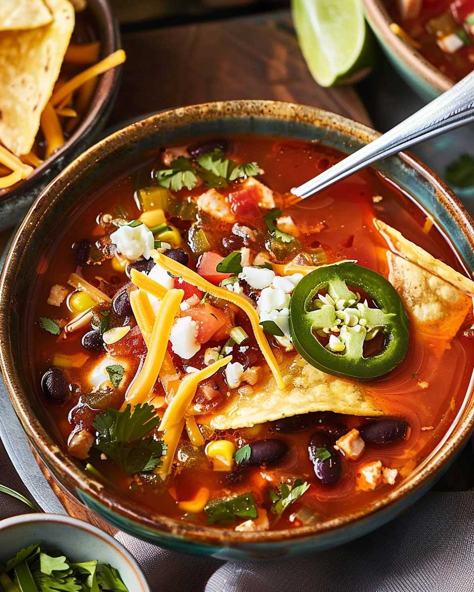 Vegetarian Tortilla Soup