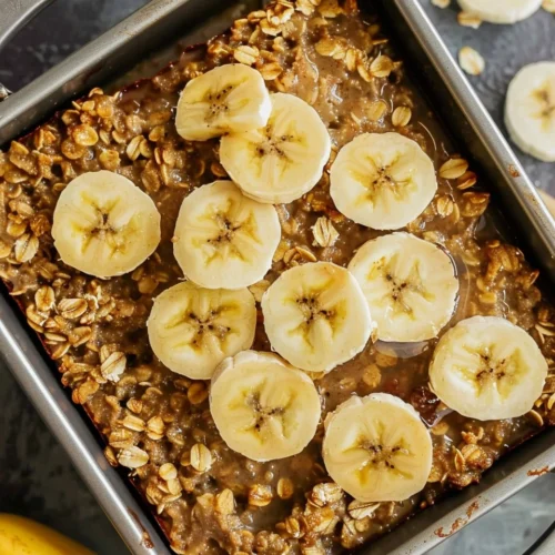 Banana Baked Oatmeal
