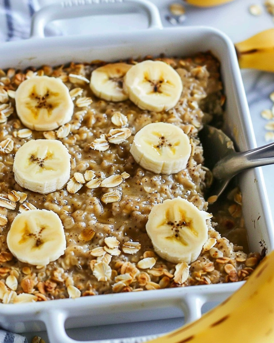 Banana Baked Oatmeal