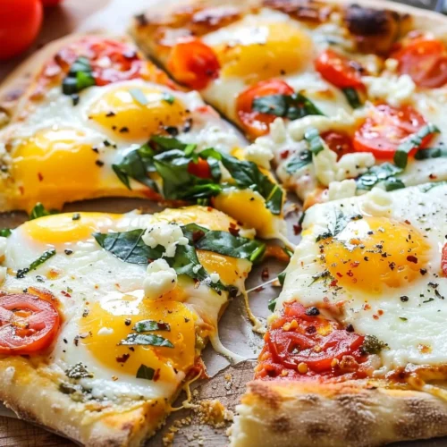Healthy Breakfast Pizza