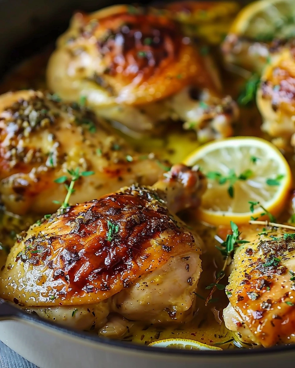 Baked Lemon Butter Chicken