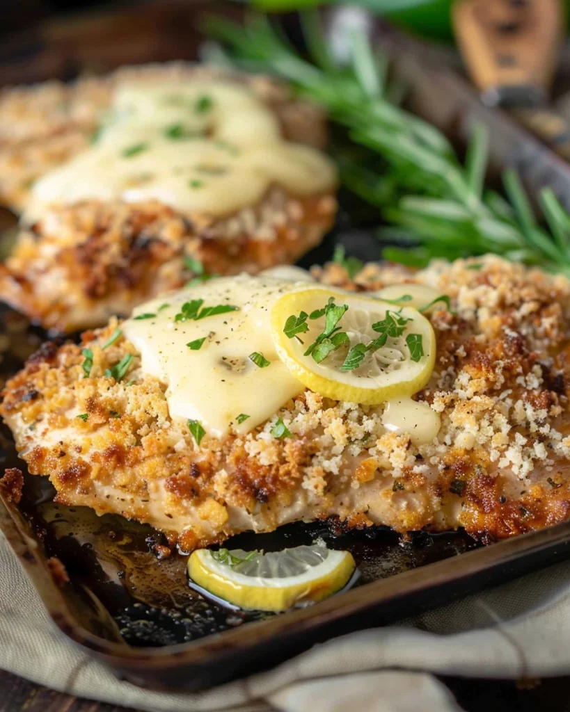 Longhorn Garlic Parmesan Crusted Chicken