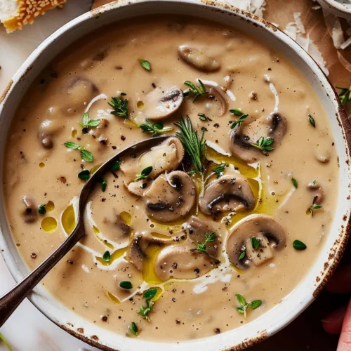 Creamy Mushroom Soup