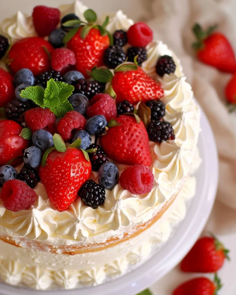 Berry Chantilly Cake