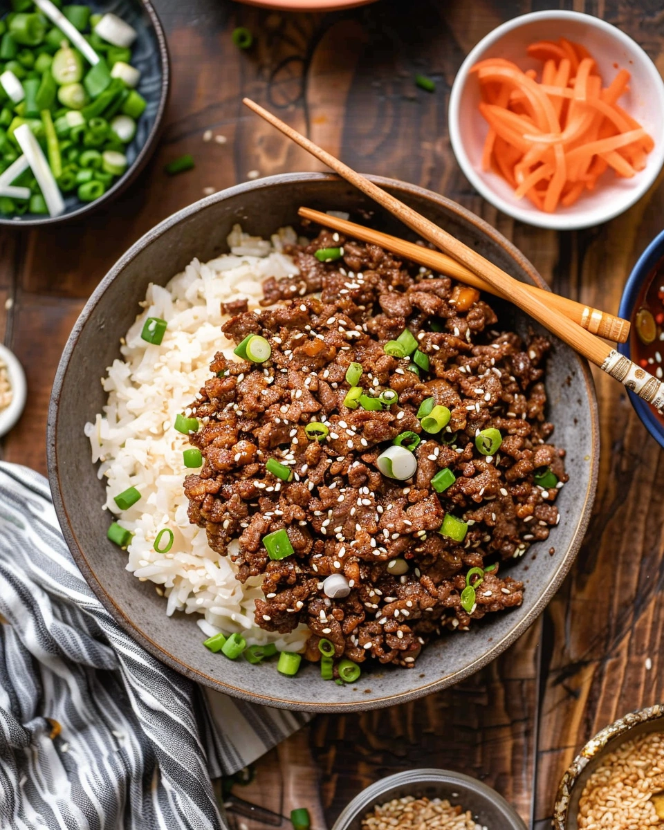 Ground Beef Bulgogi