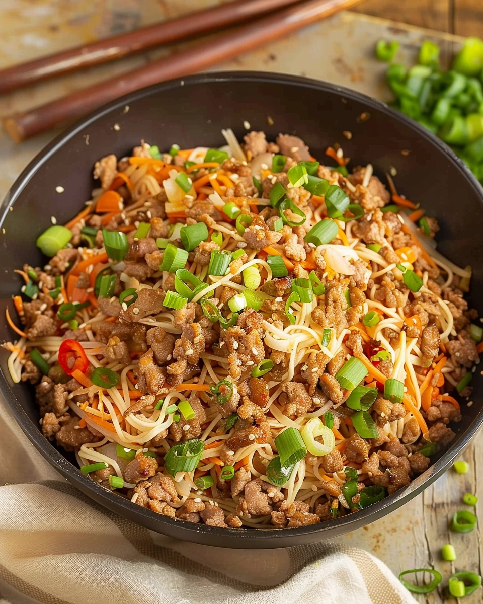 Ground Turkey Egg Roll Bowls