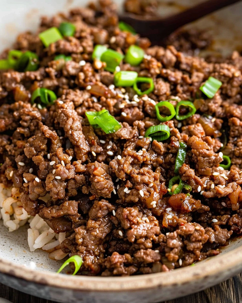 Ground Beef Bulgogi