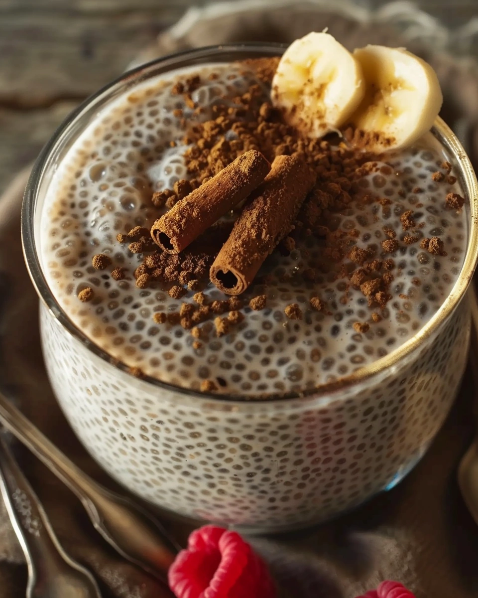 Vanilla Chia Pudding with Cinnamon