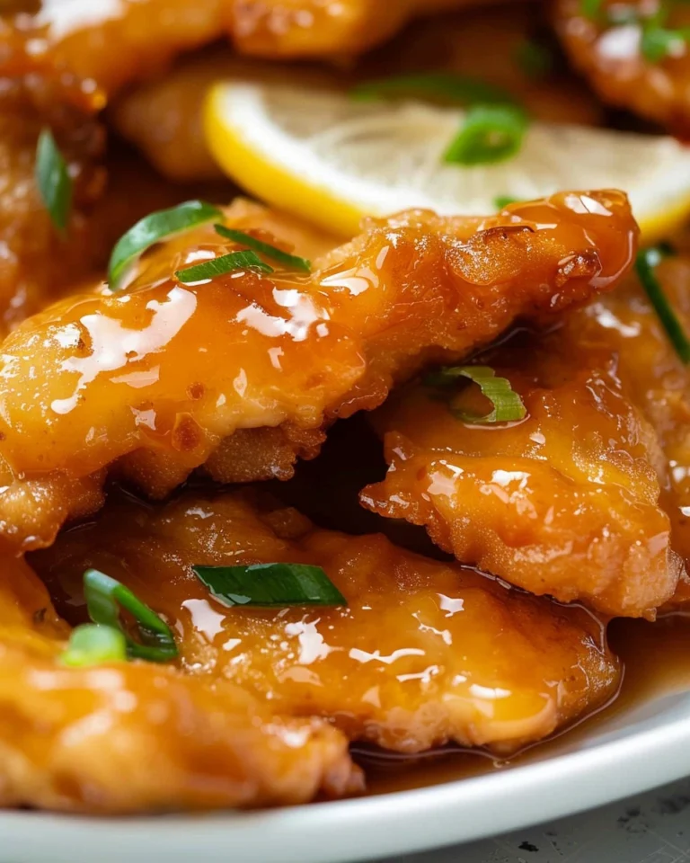 Crispy Chinese Lemon Chicken