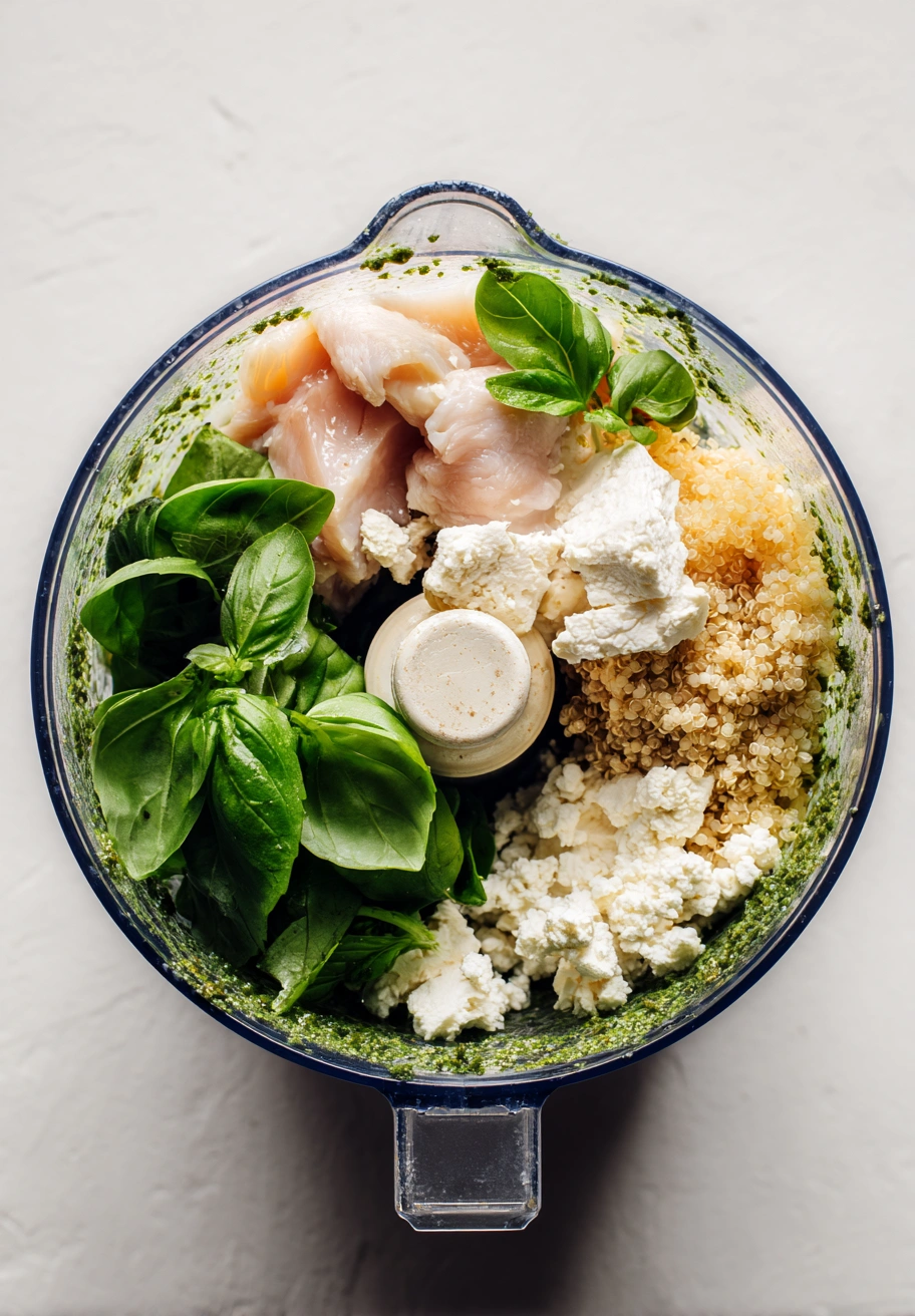 Lemon Basil Hummus