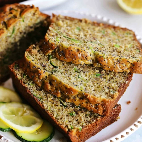 Lemon Poppyseed Zucchini Bread
