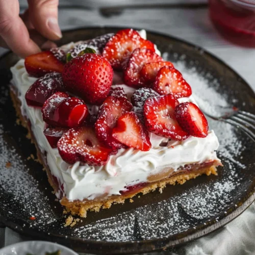 Strawberry Pretzel Salad