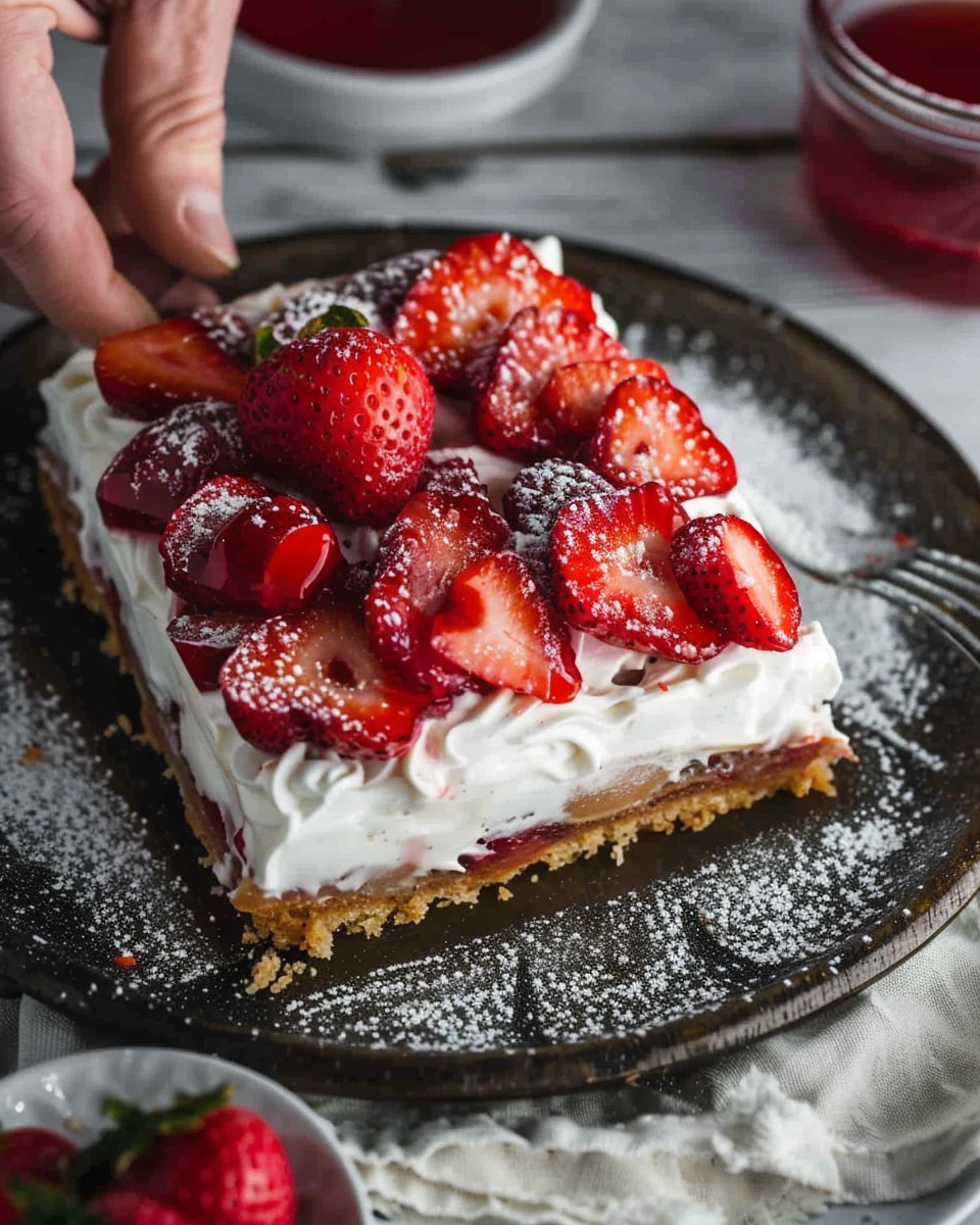 Strawberry Pretzel Salad