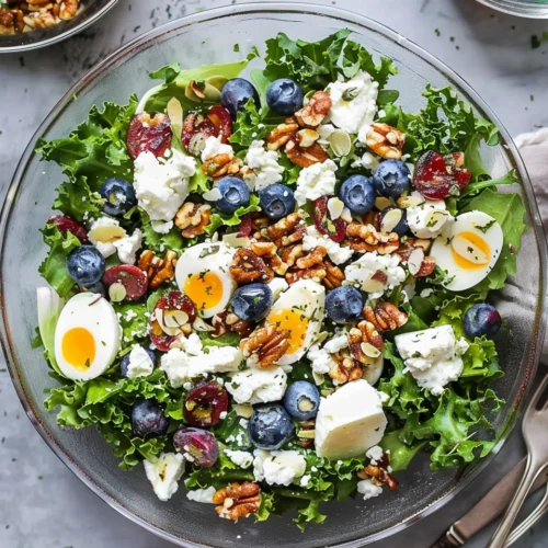 Spring Salad with Goat Cheese