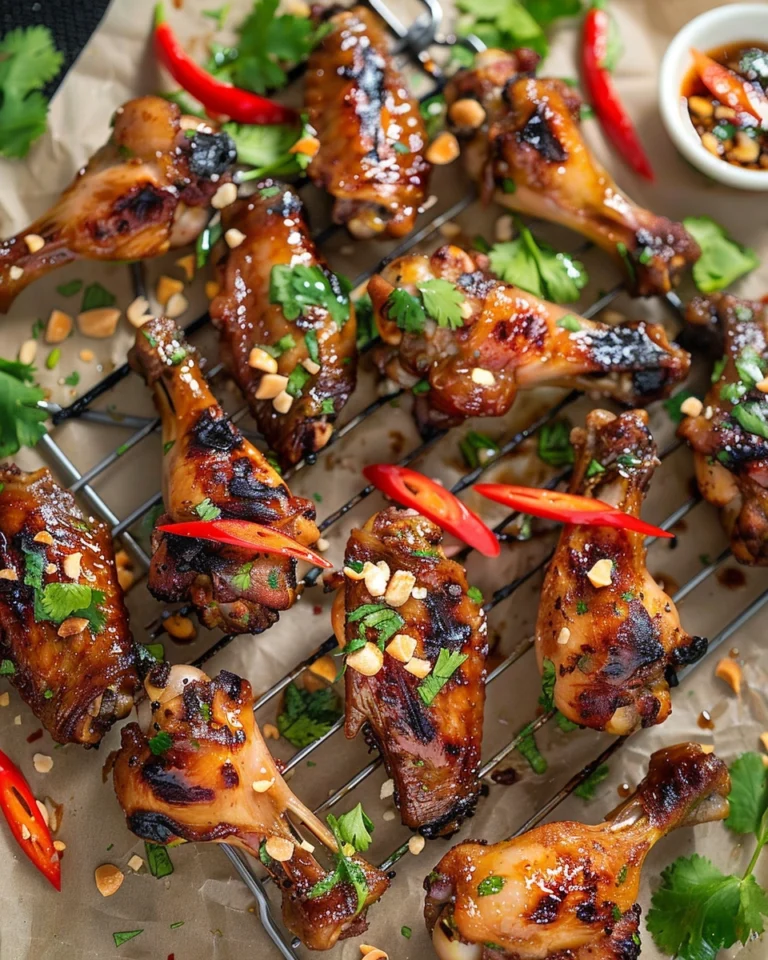 Grilled Vietnamese Chicken Wings