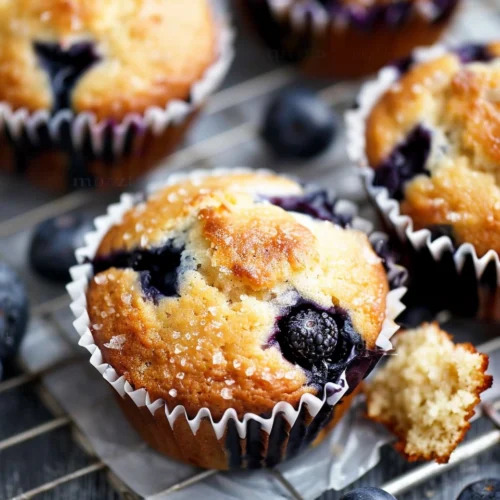 Skinny Blueberry Muffins