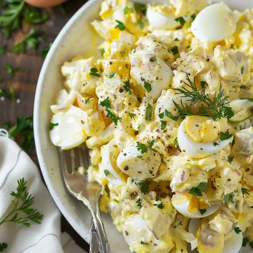 Egg Salad Recipe with the Best Dressing