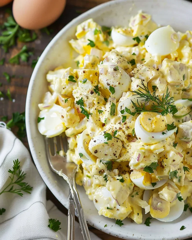 Egg Salad Recipe with the Best Dressing