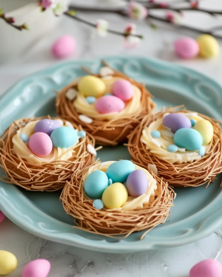 Spring Birds Nest Cookies Recipe