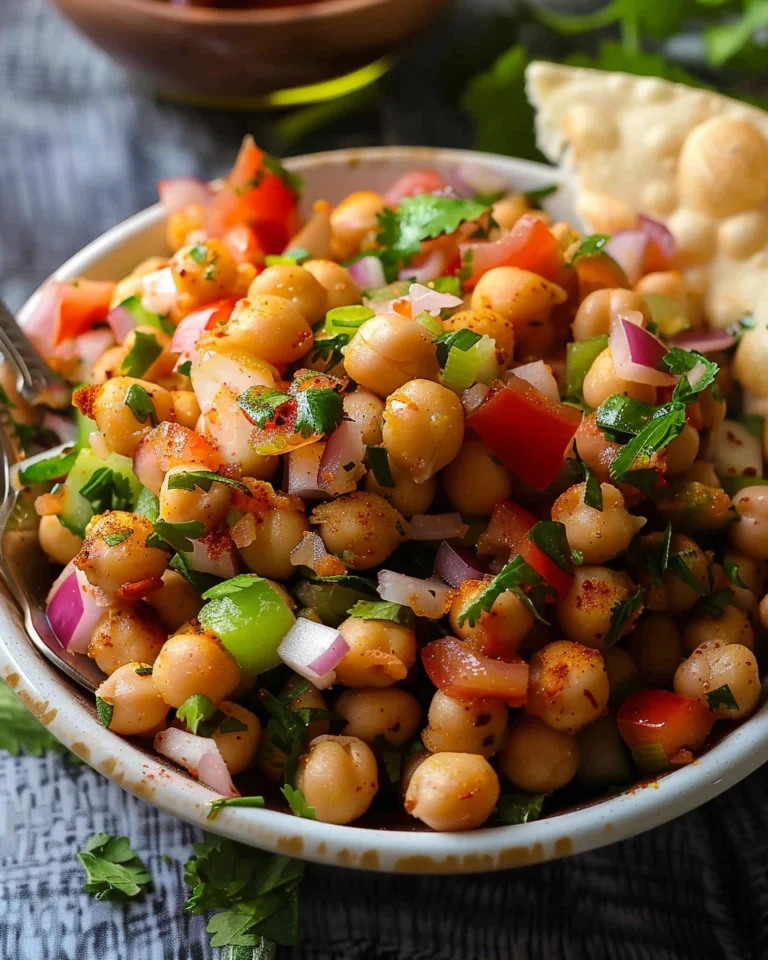 Indian Chickpea Salad Recipe