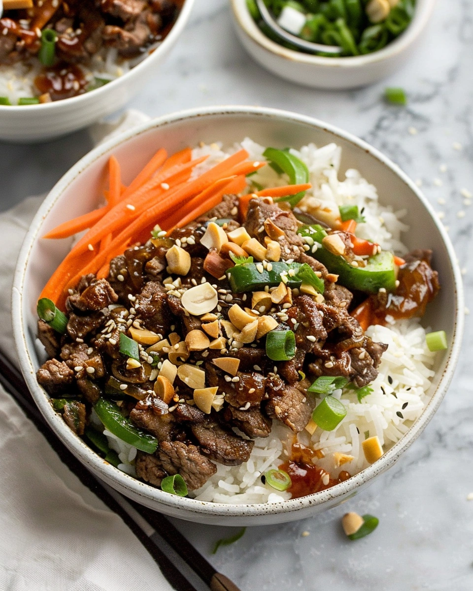 Hoisin Beef Bowls