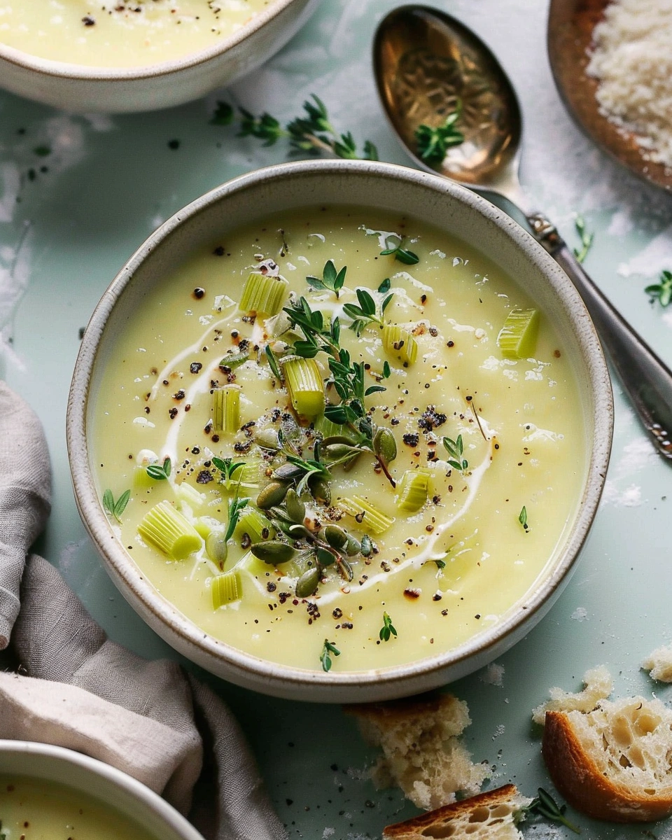 Creamy Leek Soup Without Potatoes